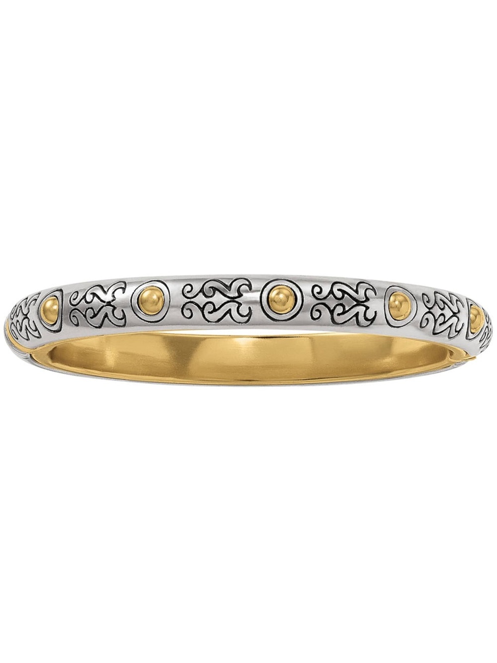 brighton aries hinged two toned bangle